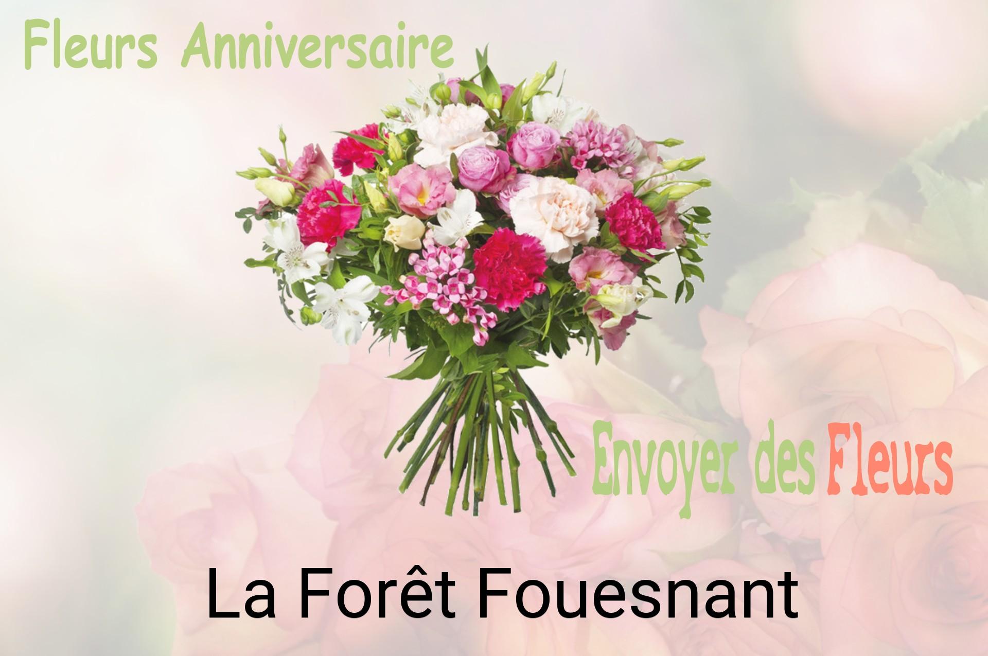 Bouquet de fleurs d’anniversaire livré à La Forêt-Fouesnant